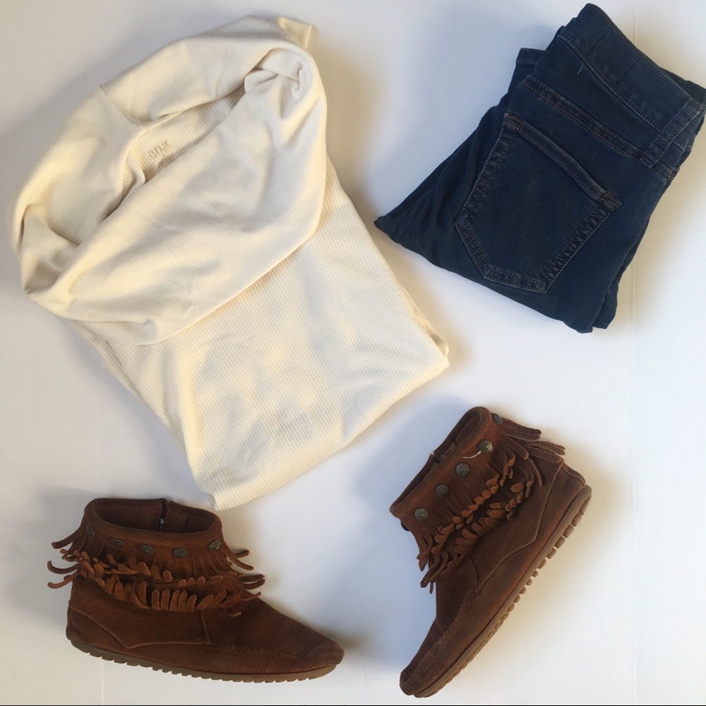 🍦 Cream Cowl Neck A.N.A. Top 🍦